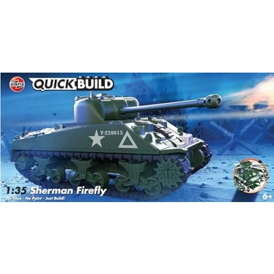 Afbeelding van Airfix J6042 QUICKBUILD Sherman Firefly Tank Plastic Modelbouwpakket