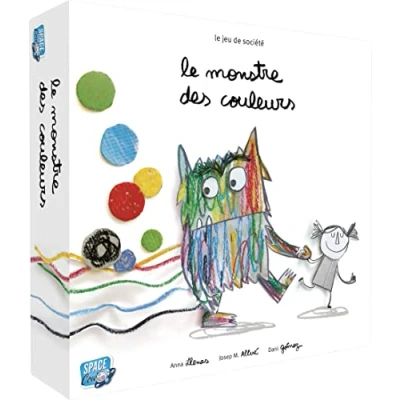 Afbeelding van Asmodee PUBCM01FR Purple Brain Het kleurenmonster, bordspel, vanaf 3 jaar, 2 5 spelers, 20 minuten