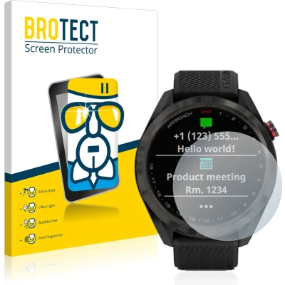 Afbeelding van BROTECT Screenprotector voor Garmin Approach S42 Folie Beschermfolie Beschermglas transparant