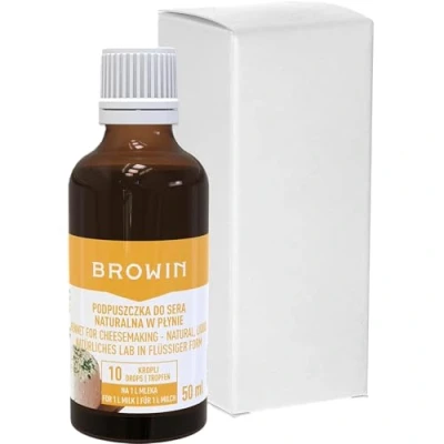 Afbeelding van Browin Natuurlijk vloeibaar lab 411207 50 ml voor koeien, schapen en geitenmelk 105 260 L, hoge opbrengst, eenvoudige dosering, vloeistof