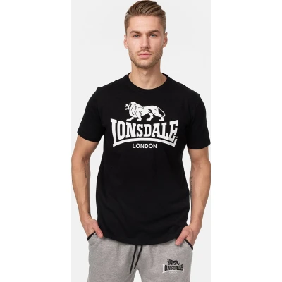 Afbeelding van Lonsdale Tshirt print, Heren, Maat: Medium, Black