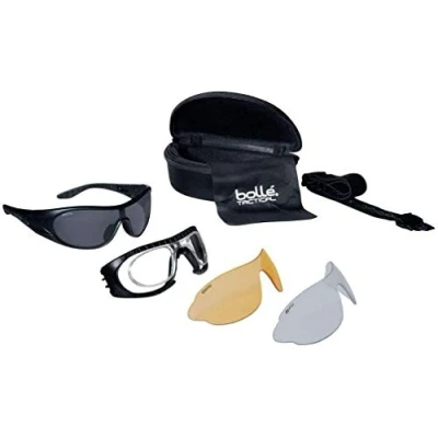 Afbeelding van Bollé Tactical 15649000 Uniseks zonnebril, verwisselbare glazen, één maat, eenheidsmaat