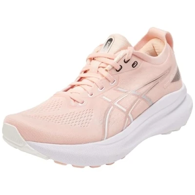 Afbeelding van Asics Gelkayano 31 Hardloopschoenen voor op de weg, Dames, Maat: 39, Pink Textiel/ synthetisch