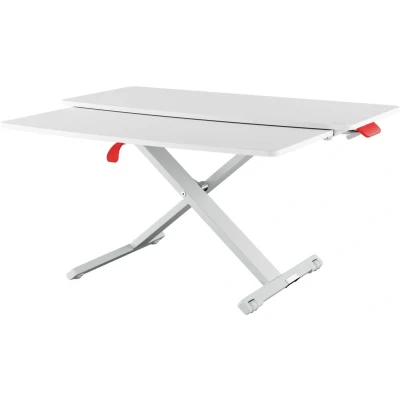 Afbeelding van Leitz Ergo Cosy Zit/sta Bureau, Met Schuiflade Werkstation