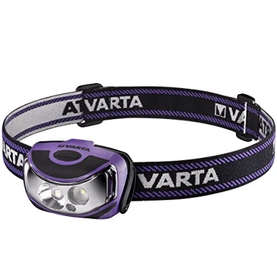 Afbeelding van Varta Outdoor Sport 2 x LED Hoofdlamp Lila