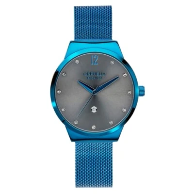 Afbeelding van Orphelia Horloge, Dames, Maat: One Size, Blue/grey