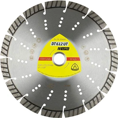Afbeelding van DT 612 UT diamantschijf 230 x 2,6 22,23mm 15 segmenten 42