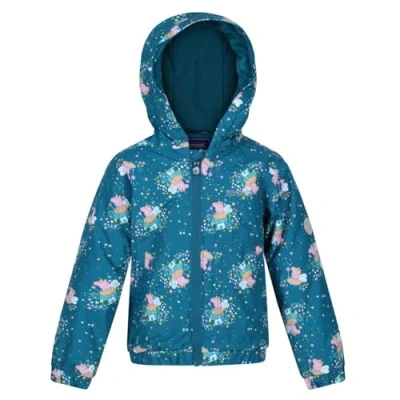 Afbeelding van Regatta Peppa Pig kinderjack Muddy Puddles gevoerd