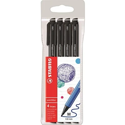 Image de STABILO POCH 4 POINTMAX NOIR