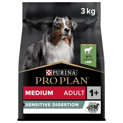 Afbeelding van Pro Plan Dog Adult Medium Sensitive Digestion Lam Hondenvoer 3 kg