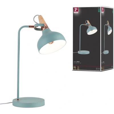 Afbeelding van Paulmann Neordic Juna 79651 Tafellamp LED E14 20 W Hout, Koper, Zachtgroen