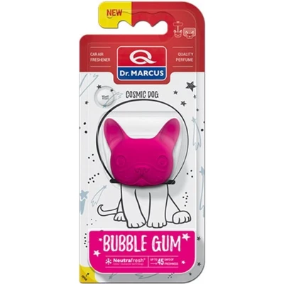 Afbeelding van Dr. Marcus Bubble gum Cosmic Dog autogeurtje met neutrafresh technologie Luchtverfrisser auto Tot 45 dagen geurverspreiding 20 Gram