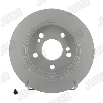 Afbeelding van JURID 561333JC Remschijf 258 9 5 112 volledig Gecoat Met schroeven MERCEDES BENZ: E Class Saloon, W124 190