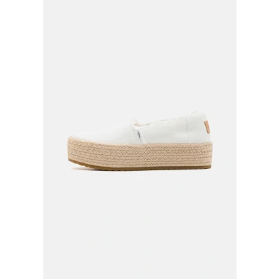 Afbeelding van TOMS Valencia Espadrilles, Dames, Maat: 42.5, White Katoen