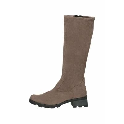 Afbeelding van Caprice Plateaulaarzen, Dames, Maat: 37, Cafe stretch Textiel