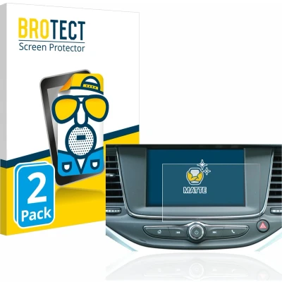 Afbeelding van BROTECT Screenprotector voor Opel Astra K IntelliLink R 4.0 2018 Folie Beschermfolie matte (2 Stuks)