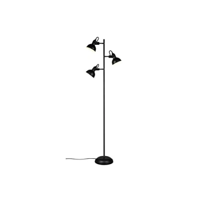 Afbeelding van REALITY GINA Vloerlamp Zwart mat excl. 3x E14 28W
