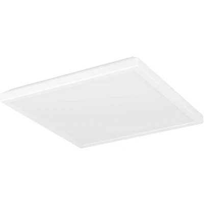 Afbeelding van EGLO Rovito LED Opbouw Plafondlamp Vierkante Badkamerverlichting Kunststof Wit Warm Koel IP44, 29x29 cm