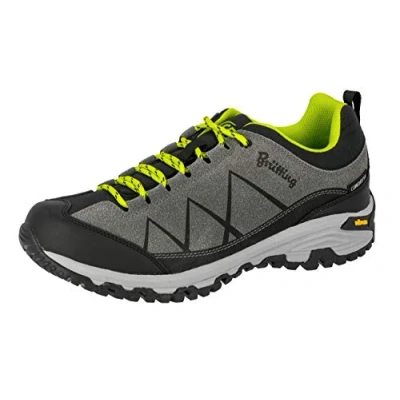 Afbeelding van Brütting Sneakers laag, Heren, Maat: 43, Grey Textiel/ synthetisch