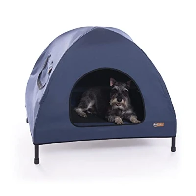 Afbeelding van K&amp;H Pet Cot House Blauw Hondentent Medium