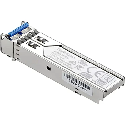 Image de StarTech.com SFP fibre 1000Base EX Module optique Gigabit Conforme aux normes MSA Monomode LC 1310 nm 40 km transmetteur (mini GBIC) 1GbE mode unique jusqu&#039;à
