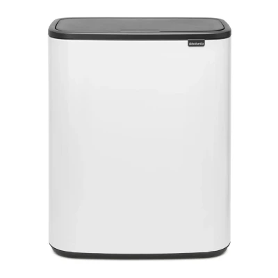 Afbeelding van Brabantia Bo Touch Bin 60 Liter White