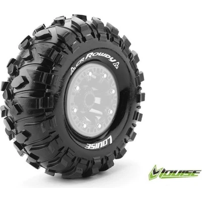 Afbeelding van &quot;Louise RC CR ROWDY 1 10 Crawler Banden Super Soft 2.2&quot;&quot; Velgen Paar&quot;