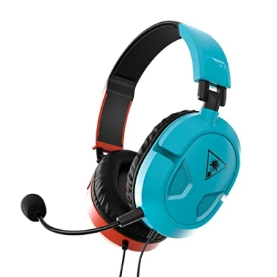 Image de Casque Gamer Filaire Switch Turtle Beach Recon 50N Rouge et Bleu