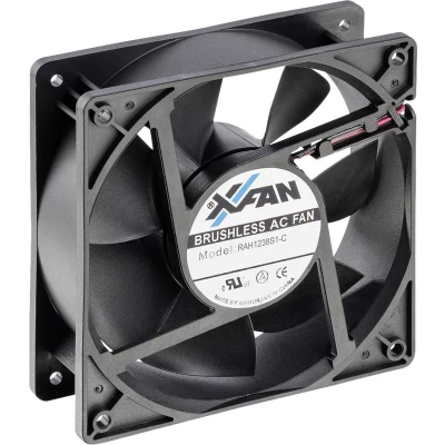 Afbeelding van x Fan RAH1238S1 C Axiaalventilator 230 V/AC 180 m3/h (l b h) 120 38 mm