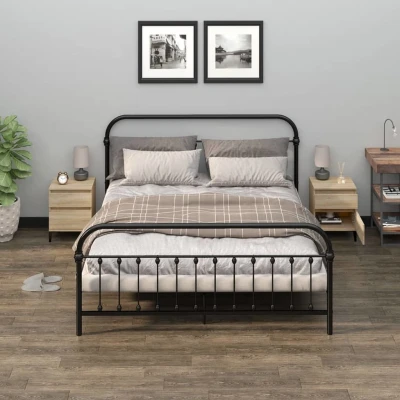 Afbeelding van Nachtkastjes 2 st 40x35x50 cm sonoma eikenkleurig