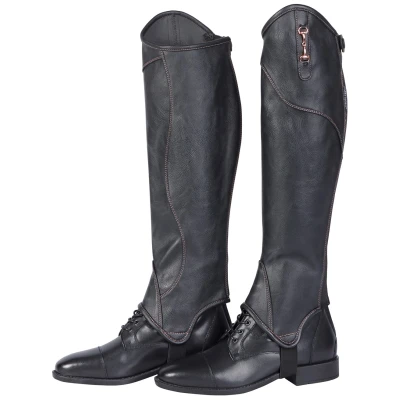 Image de Harry&#039;s Horse Mini Chaps Bit Noir M