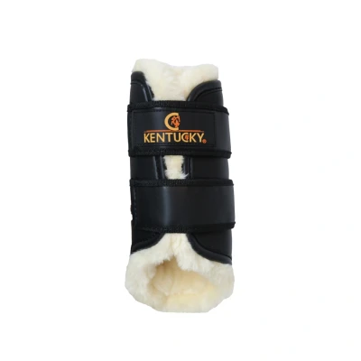 Image de Kentucky Turnout Boots Jambes Avant Noir Full