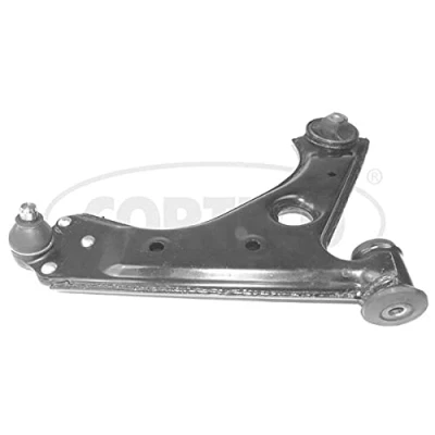 Afbeelding van CORTECO 49399422 Draagarm Met draag/ stuur gewricht, rubberlager Vooras rechts Driehoeksdraagarm Plaatstaal FIAT: Punto Evo Hatchback