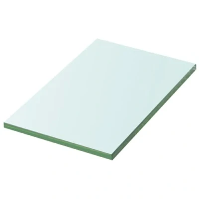 Afbeelding van vidaXL Plankplaat, transparant glas, 20 x 12 cm