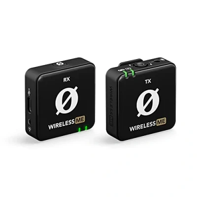 Image de RØDE RDE WIME Wireless ME Système de microphone sans fil ultra compact avec microphones intégrés Technologie GainAssist et portée 200 m pour les interviews films la création contenu