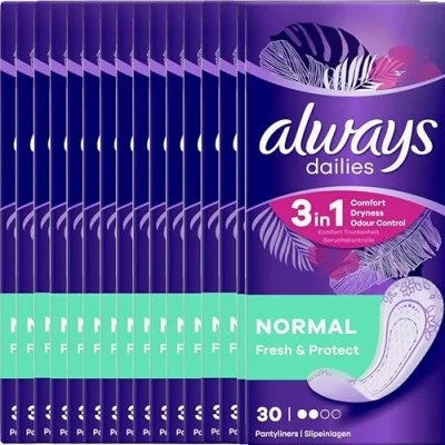 Afbeelding van 15x Always Inlegkruisjes Normal 30 stuks