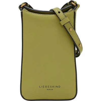 Afbeelding van LIEBESKIND BERLIN Schoudertas mobiele telefoon Alessa Mobile Pouch Thyme Lichtgroen