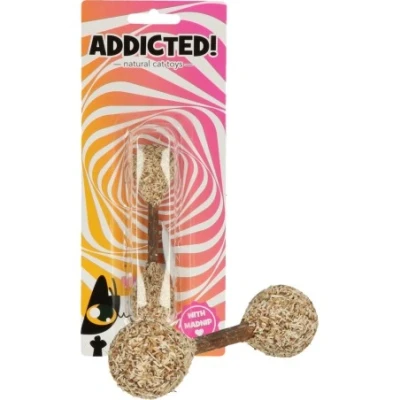 Afbeelding van Kattenspeeltje dumbell met kattenkruid
