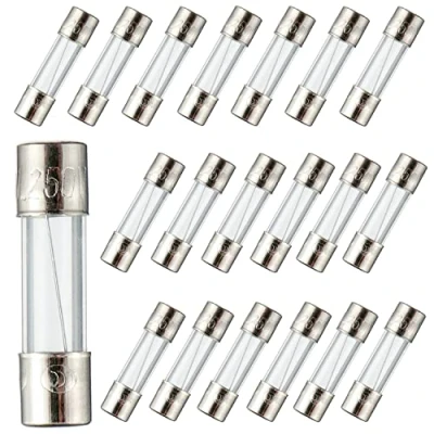 Afbeelding van BOJACK F5AL250V 5 x 20 mm A 250 V snelsmeltzekeringen ampère volt 0,2 0,78 inch glazen buiszekeringen (20 stuks)