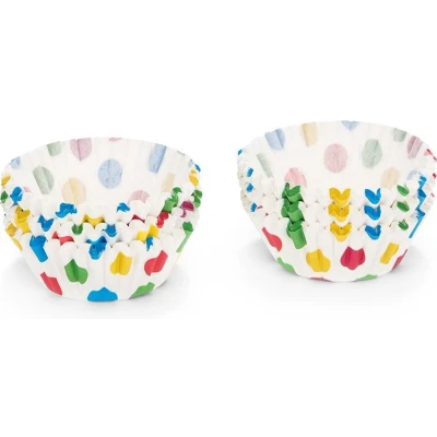 Afbeelding van Patisse Papieren Cupcake Vormpjes Stippen 200 Stuks