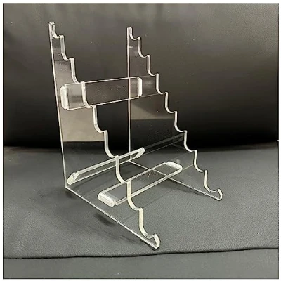 Afbeelding van acryl pennenrek pennenhouder vitrine afneembaar make up penseel rek materiaal gemonteerde penhouder voor pennen balpennen