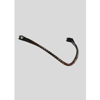 Image de Montar Frontal Fair Rosegold Crystals Noir Poney