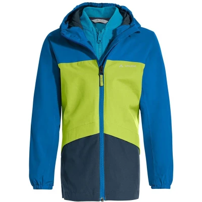 Afbeelding van Vaude KIDS Escape Unisex 3 IN 1 Outdoorjas voor kinderen, Maat: 104, Radiate green