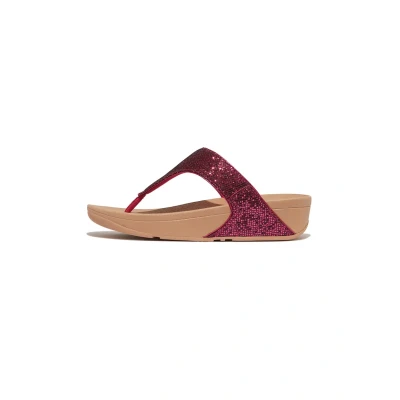Afbeelding van FitFlop Lulu Toe Post Glitterball Maat 39