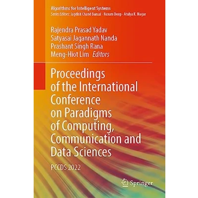 Afbeelding van Algorithms for Intelligent Systems Proceedings of the International Conference on Paradigms Computing, Communication and Data Sciences