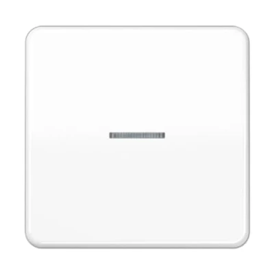 Afbeelding van Jung CD590KO5WW Controleschakelaar, Controletoets Afdekking 1 voudig Alpine wit