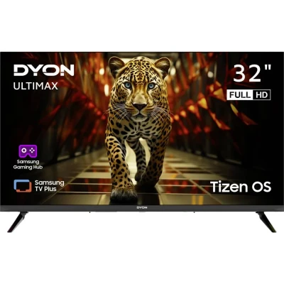 Afbeelding van Dyon Ultimax 32F TI LED TV 80 cm 32 inch Energielabel F (A G) DVB T2, C, S2, Full HD, Smart TV, WiFi, CI+* Zwart