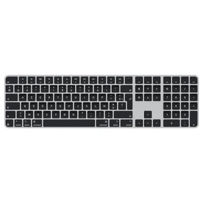 Afbeelding van Apple Draadloos Toetsenbord Magic Keyboard Touch Id Numeriek Toetsenblok Azerty Zwart (mxk83f/a)