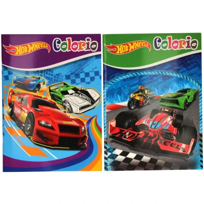 Afbeelding van Hot Wheels Colorio Kleurboek