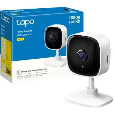 Afbeelding van Beveiligingscamera wifi TP Link Tapo (Full HD, 9 meter nachtzicht, Gespreksfunctie, Bewegingsdetectie, Binnen)